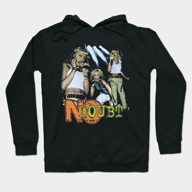 90s No Doubt Bootleg Rap Hoodie by KellyCollDesigns